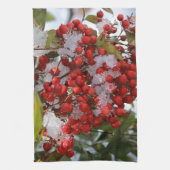 冬の果実 キッチンタオル (縦)