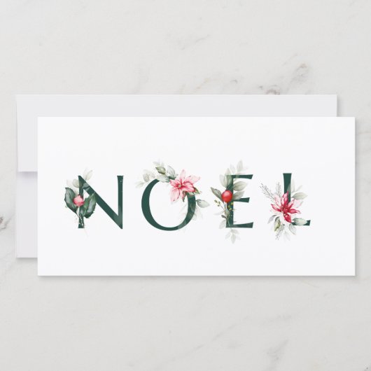 冬の果実 |クリスマスの手紙 | NOEL シーズンカード (正面)