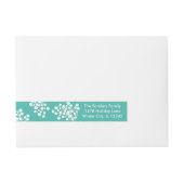 冬の果実 ラップアラウンド宛名ラベル (正面)