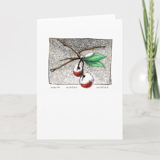冬の果実Iのカード-色 カード (正面)