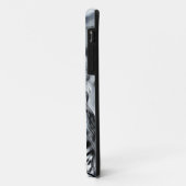 冬の枝にいる印象的なフクロウの携帯電話ケース Case-Mate iPhoneケース (裏面/左)
