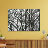 冬の枝 キャンバスプリント (インサイチュ (リビング))