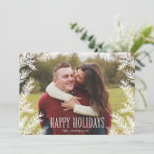 冬の枝 |ホリデーカード シーズンカード (スタンド正面)