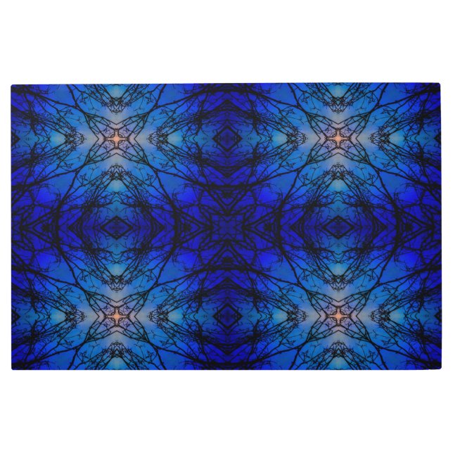 冬の枝 メタルプリント (正面)