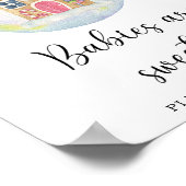 冬の枝 - 赤ちゃんはとってもかわいい ポスター (角)