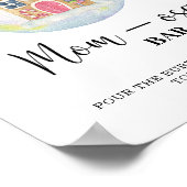 冬の枝 – mom-osaバー ポスター (角)