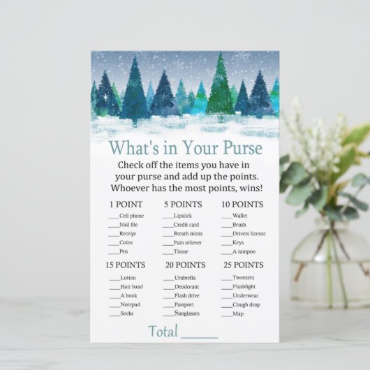 冬の森あなたの財布のゲームの何 (スタンド正面)