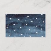 冬の森おむつラッフルチケット エンクロージャーカード (裏面)