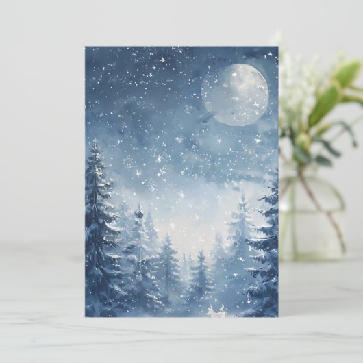 冬の森のささやき シーズンカード (スタンド正面)