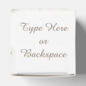 冬の森のギフトボックスパーソナライズされたホリデーボックス フェイバーボックス (上部)