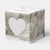 冬の森のギフトボックスパーソナライズされたホリデーボックス フェイバーボックス (正面サイド)