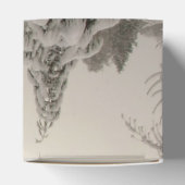 冬の森のギフトボックス パーソナライズされたホリデーボックス フェイバーボックス (上部)