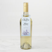 🎁 冬の森のクリスマス ボトルハンギングタグ ボトルネックタグ (ボトル)