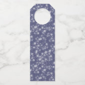 🎁 冬の森のクリスマス ボトルハンギングタグ ボトルネックタグ (裏面)