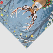 冬の森のフェスティバル鹿 薄葉紙 (詳細)