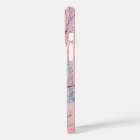 冬の森の中の赤い乗馬フードのような姿 Case-Mate iPhoneケース (裏面 / 左)