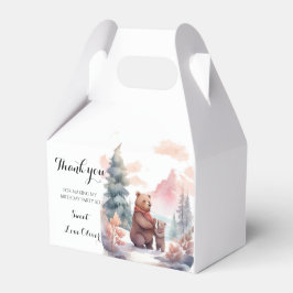 冬の森の外の寒さは赤ちゃんシャワーを浴びる フェイバーボックス