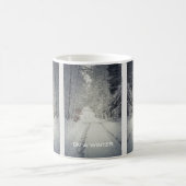 冬の森の旅 コーヒーマグカップ (中央)