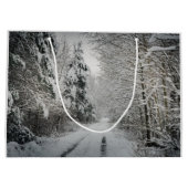 冬の森の旅 ラージペーパーバッグ (裏面)