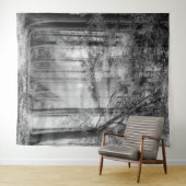 冬の森の木#10 タペストリー (インサイチュ(横))