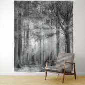 冬の森の木#10 タペストリー (インサイチュ)