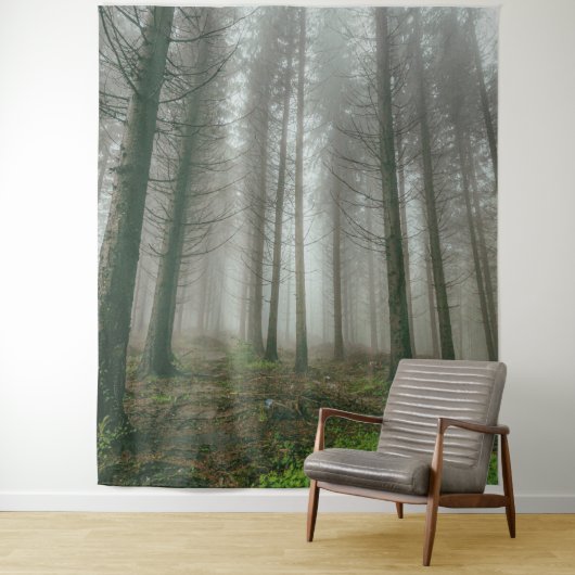 冬の森の木#11 タペストリー (インサイチュ)