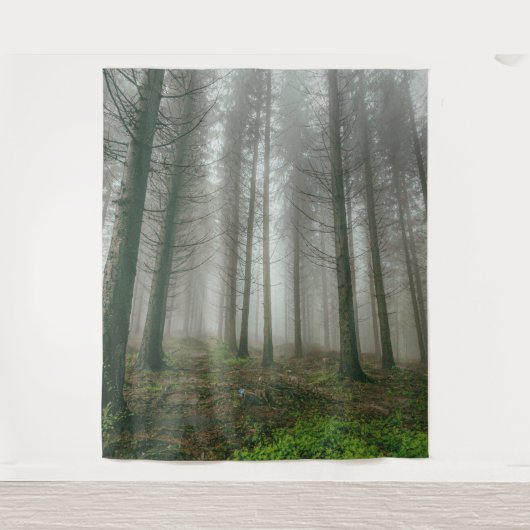 冬の森の木#11 タペストリー (正面)