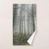 冬の森の木#11 バスタオルセット (ハンドタオル)