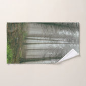 冬の森の木#11 バスタオルセット (ハンドタオル)