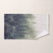 冬の森の木#5 バスタオルセット (ハンドタオル)