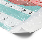 冬の森の森の森の森の森の森の森の森の森の森の森の森の仲間 – クマ ポスター (コーナー)