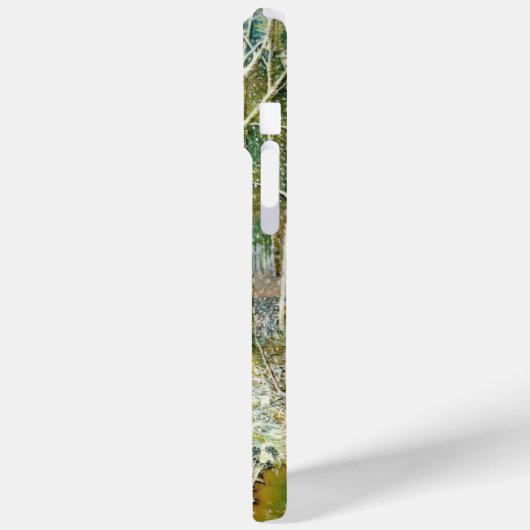 冬の森の水の絵画色 Case-Mate iPhoneケース (裏面 / 左)