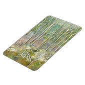 冬の森の水彩 マグネット (左側)