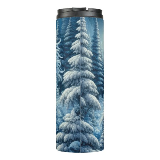 冬の森の氷の竜 タンブラー (裏面)