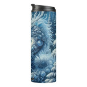 冬の森の氷の竜 タンブラー (回転右)