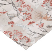 冬の森の生物 テーブルクロス (アングル)