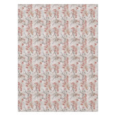 冬の森の生物 テーブルクロス (正面)