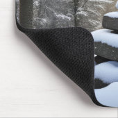 冬の森の石棺 マウスパッド (コーナー)