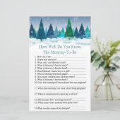 冬の森の赤ちゃんシャワーをどれだけ知っているか (スタンド正面)