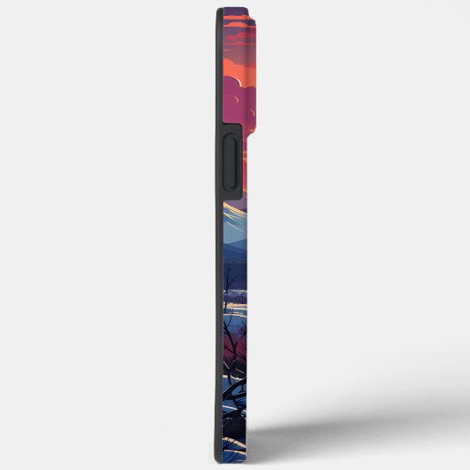 冬の森の風景 Case-Mate iPhoneケース (裏面 / 右)