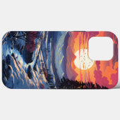 冬の森の風景 Case-Mate iPhoneケース (裏面 (横))