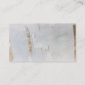 冬の森ベビーシャワーおむつラッフルチケット エンクロージャーカード (裏面)