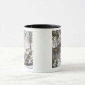 冬の森林のオオカミ マグカップ (中央)