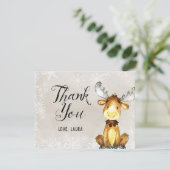 冬の森林サンキューカード サンキューカード (スタンド正面)