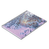 冬の森林ビュー ノートブック (左側)