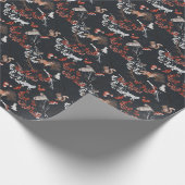 冬の森林動物 ラッピングペーパー (角)