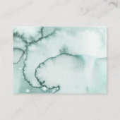 冬の森林本ベビー エンクロージャーカード (裏面)