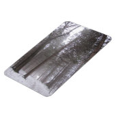 冬の森林道 マグネット (左側)