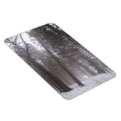 冬の森林道 マグネット (右側)