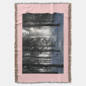 冬の森林 スローブランケット (正面縦)